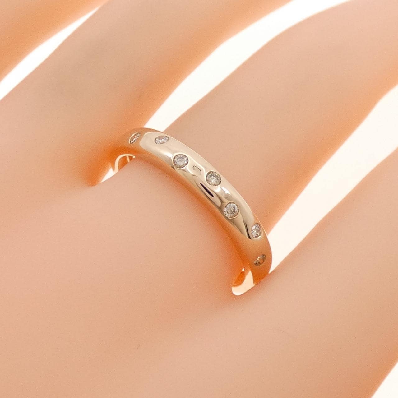 ジーエスティービー ダイヤモンド リング 0.10CT