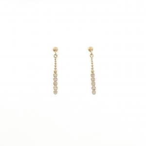 K18YG ダイヤモンド ピアス 0.10CT