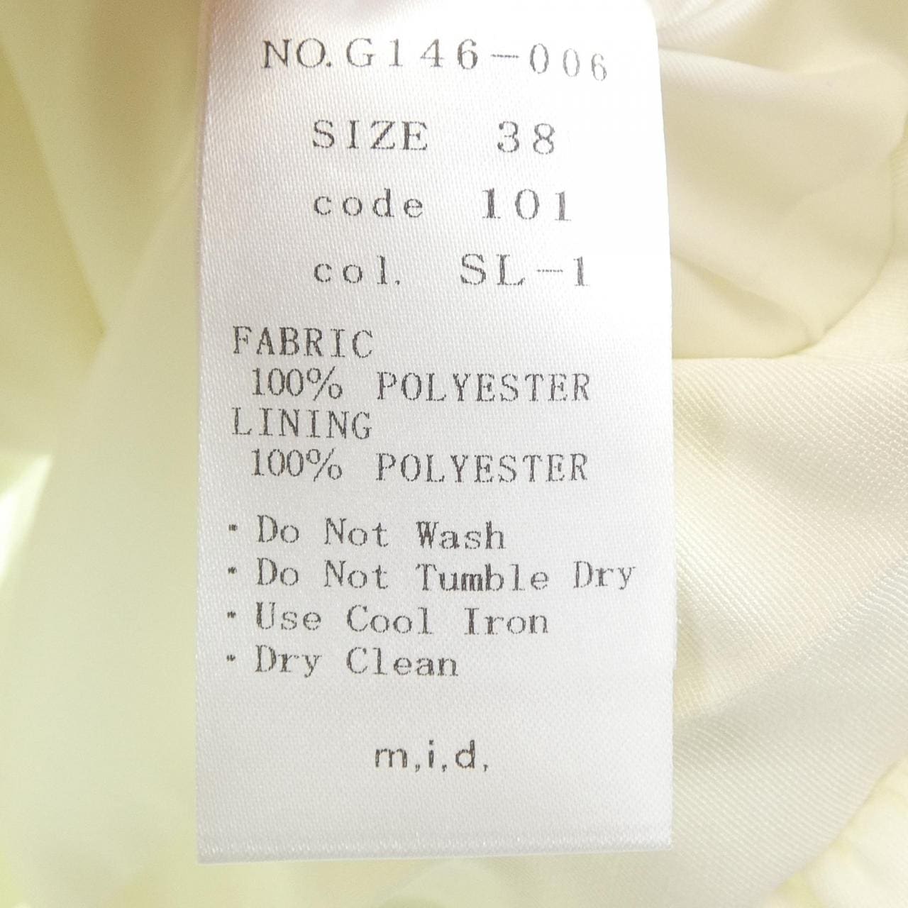 M,I,D, ブルゾン