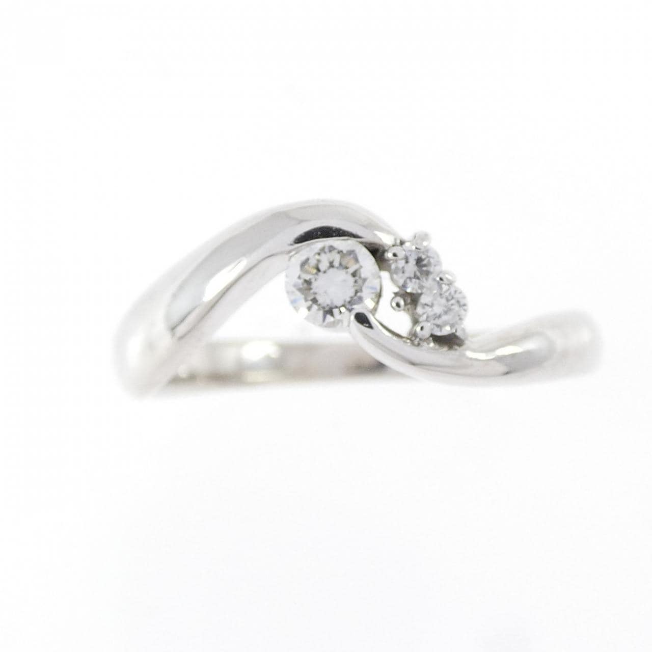 PT1000 ダイヤモンド リング 0.117CT