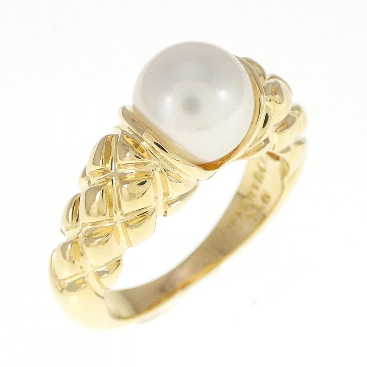 TIFFANY Akoya pearl ring 7.9mm