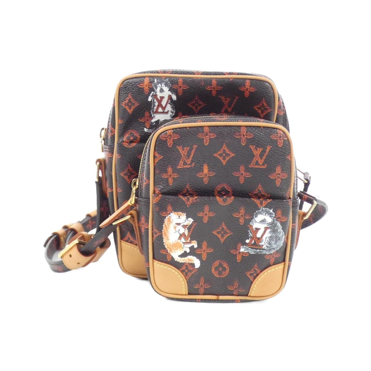 LOUIS VUITTON Cat Gram Panam Set M44399 Shoulder Bag