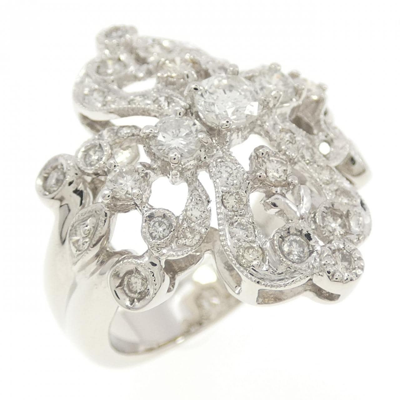 PT900 Diamond Ring 0.25CT