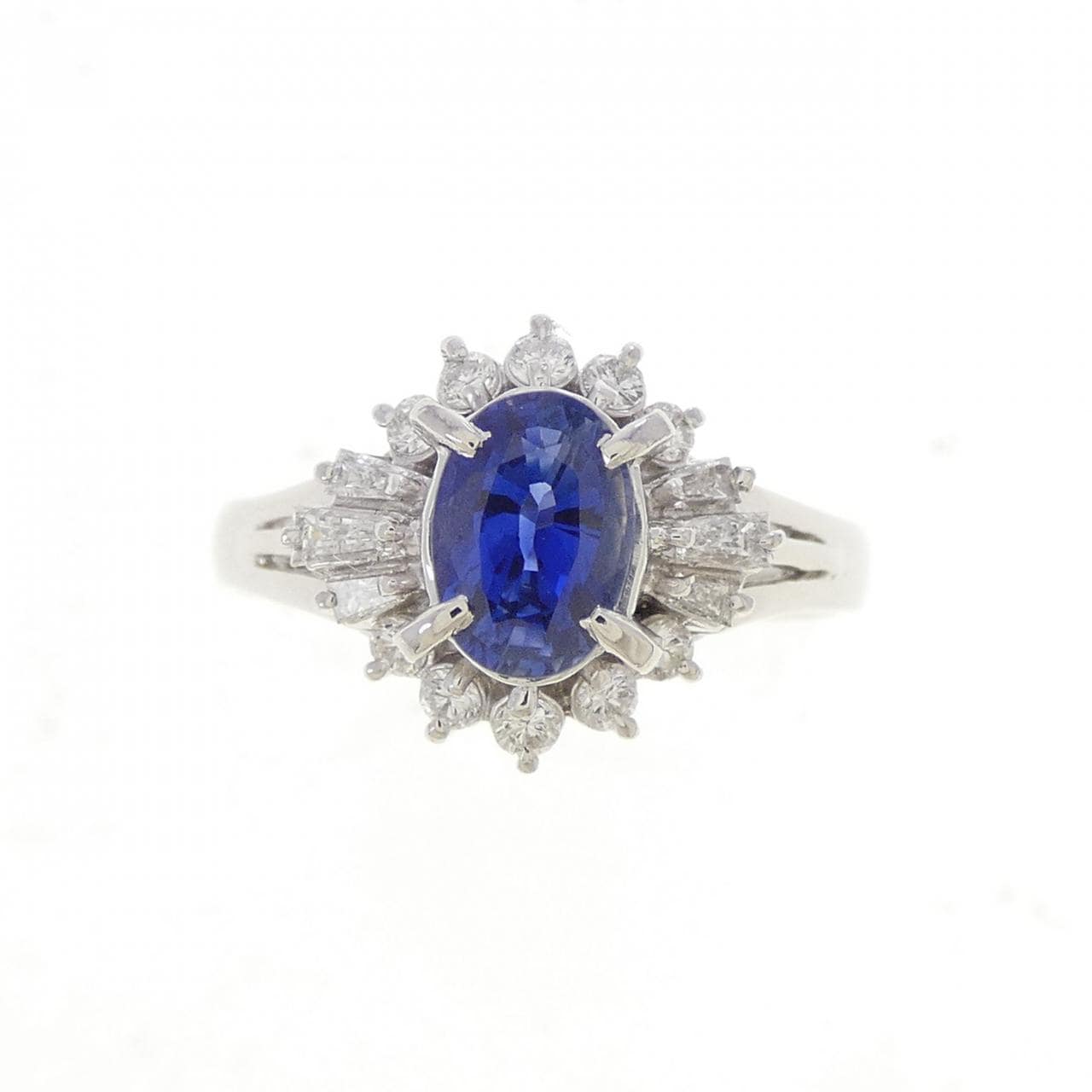 PT900 サファイヤ リング 0.79CT