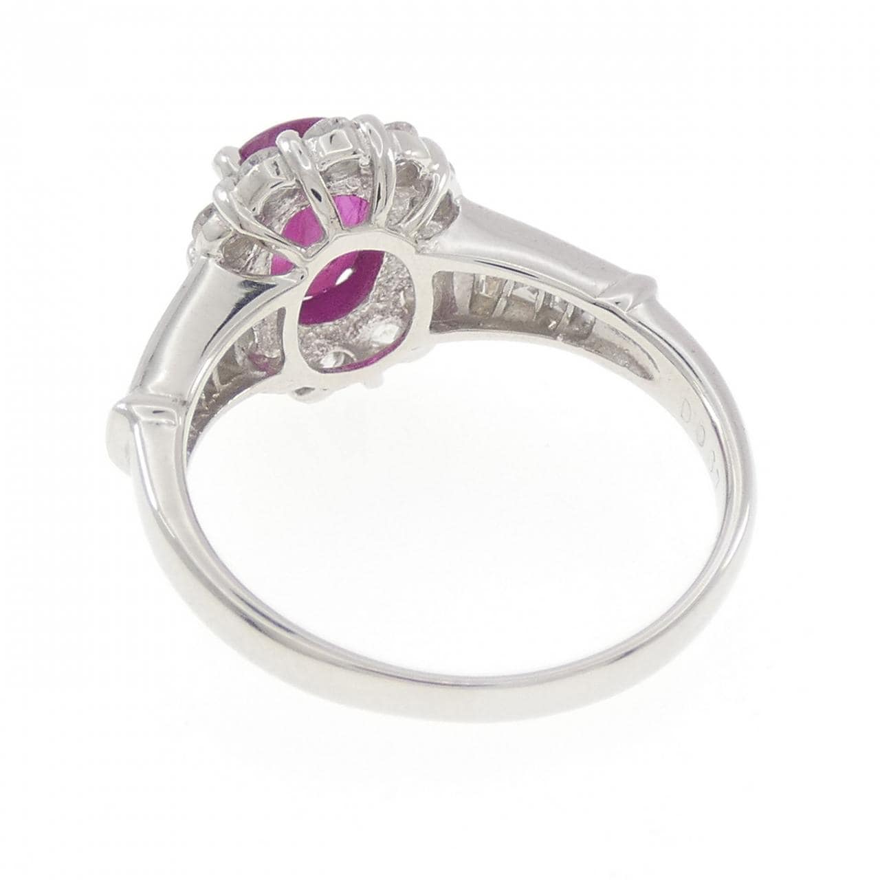 PT900 ルビー リング 1.61CT