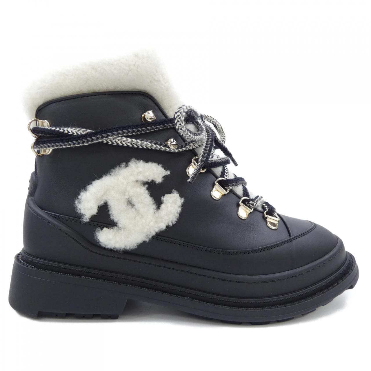 シャネル CHANEL レースアップ G35376Y53519 ブーツ