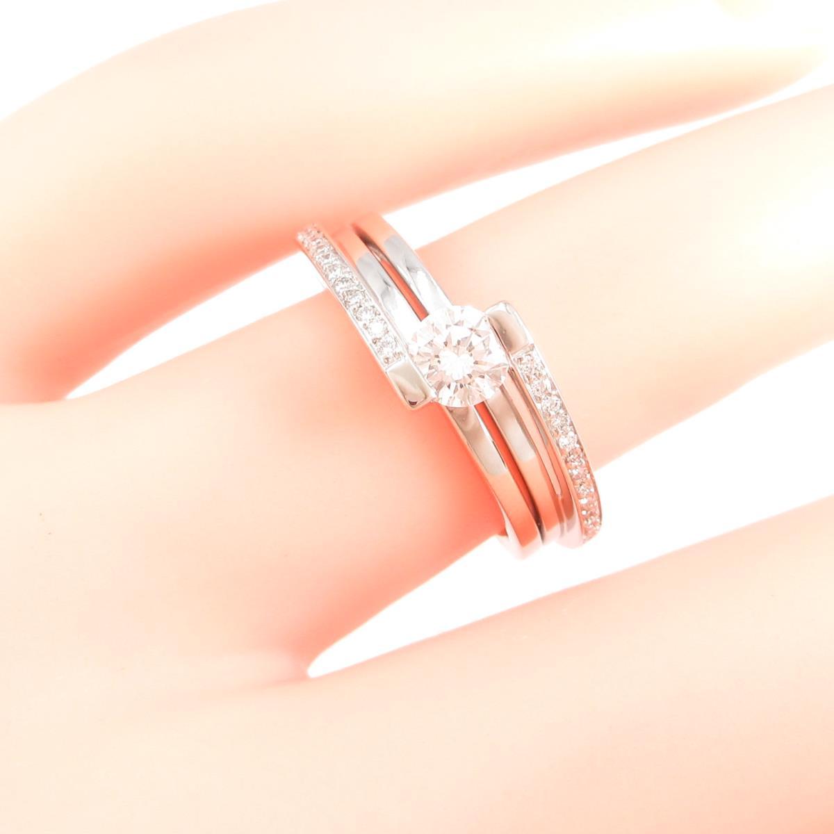 高級品市場 【KOMEHYO】フレッド ダイヤモンドリング ０．３２ｃｔ・Ｅ