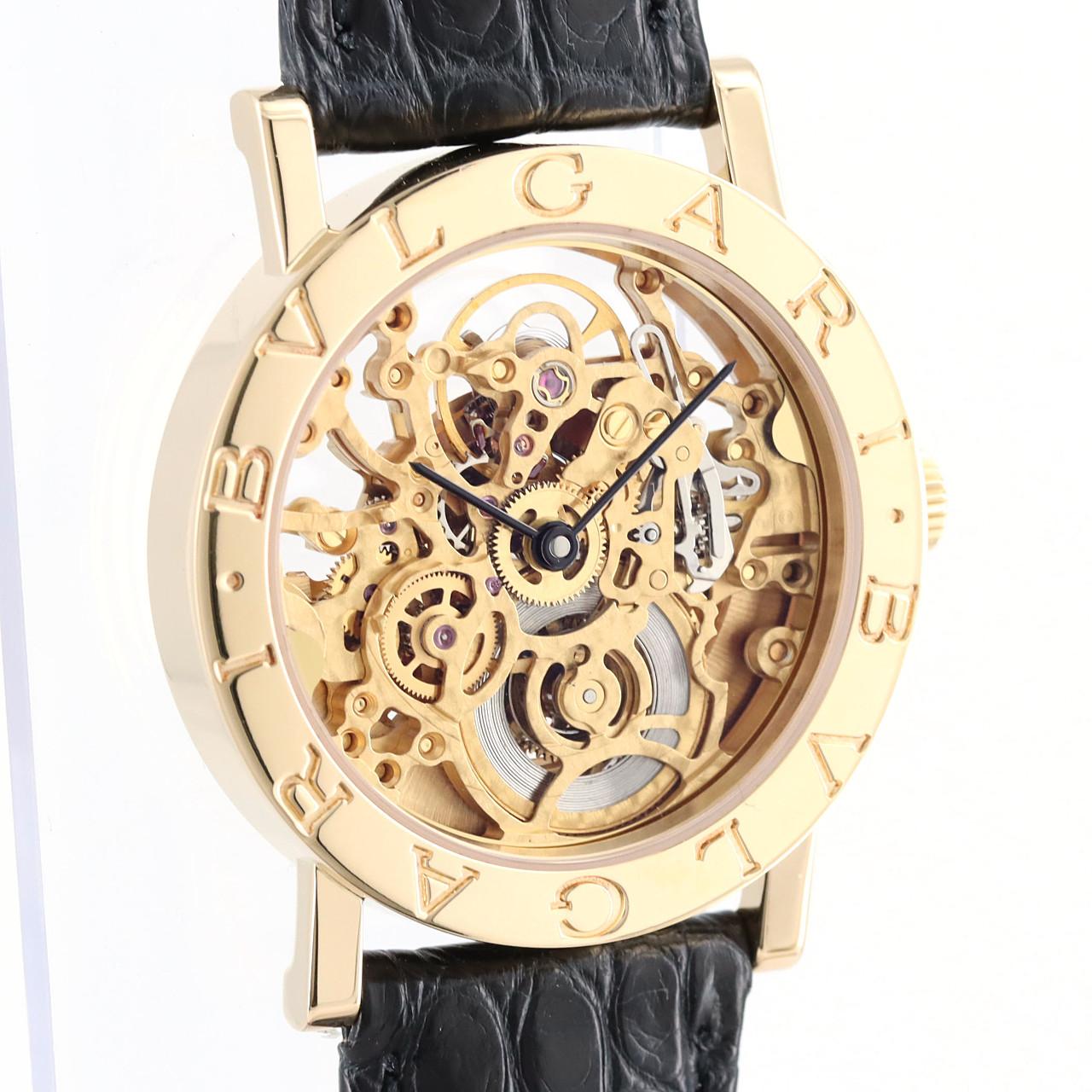 BVLGARI BVLGARI BVLGARI Skeleton YG BB33GLSK YG Automatic