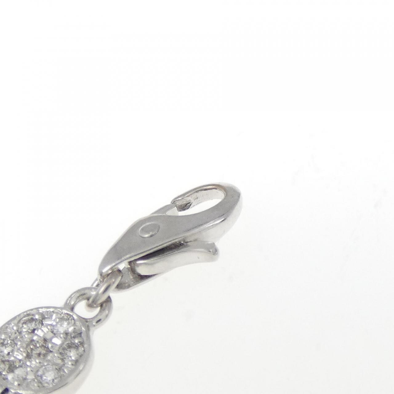 K18WG ダイヤモンド ペンダント 0.21CT