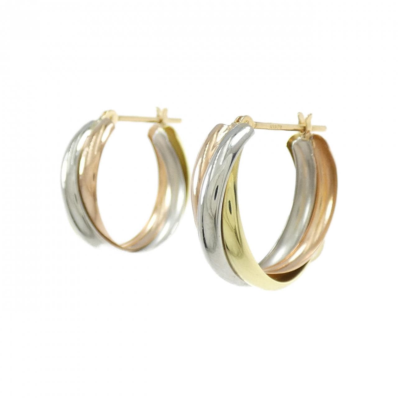 K18YG/K18PG/PT earrings