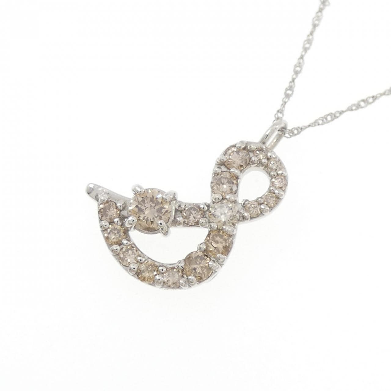 PT900/PT850 ダイヤモンド ネックレス 0.50CT