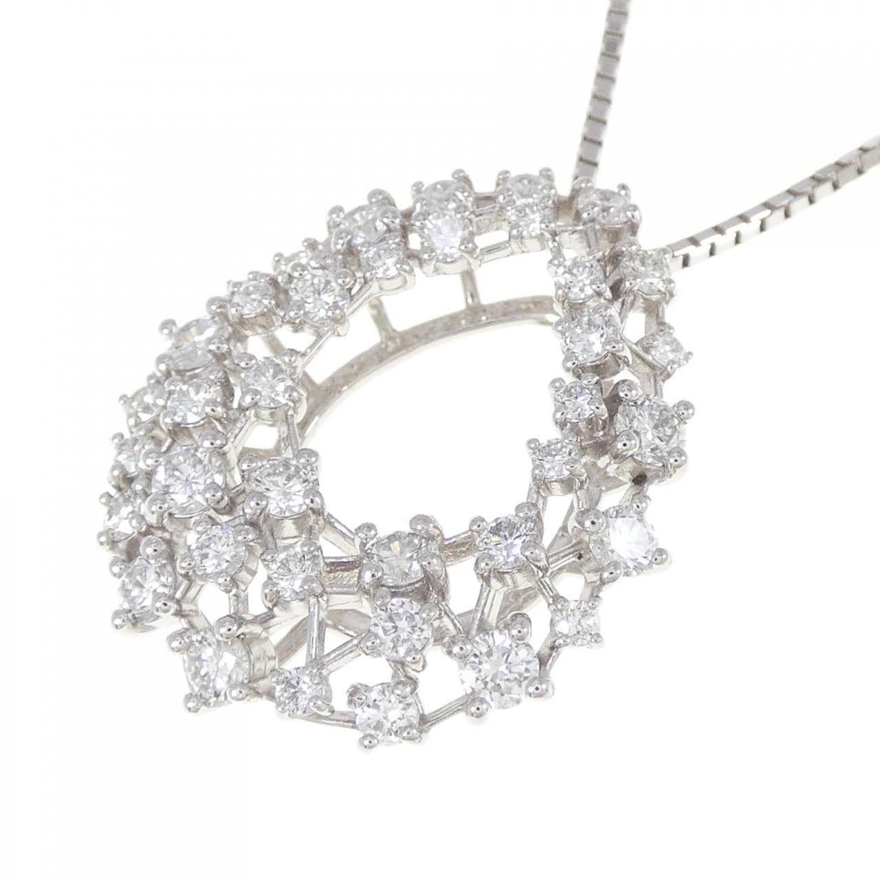 コメ兵｜PT ダイヤモンド ネックレス 1.10CT｜ジュエリー｜ネックレス