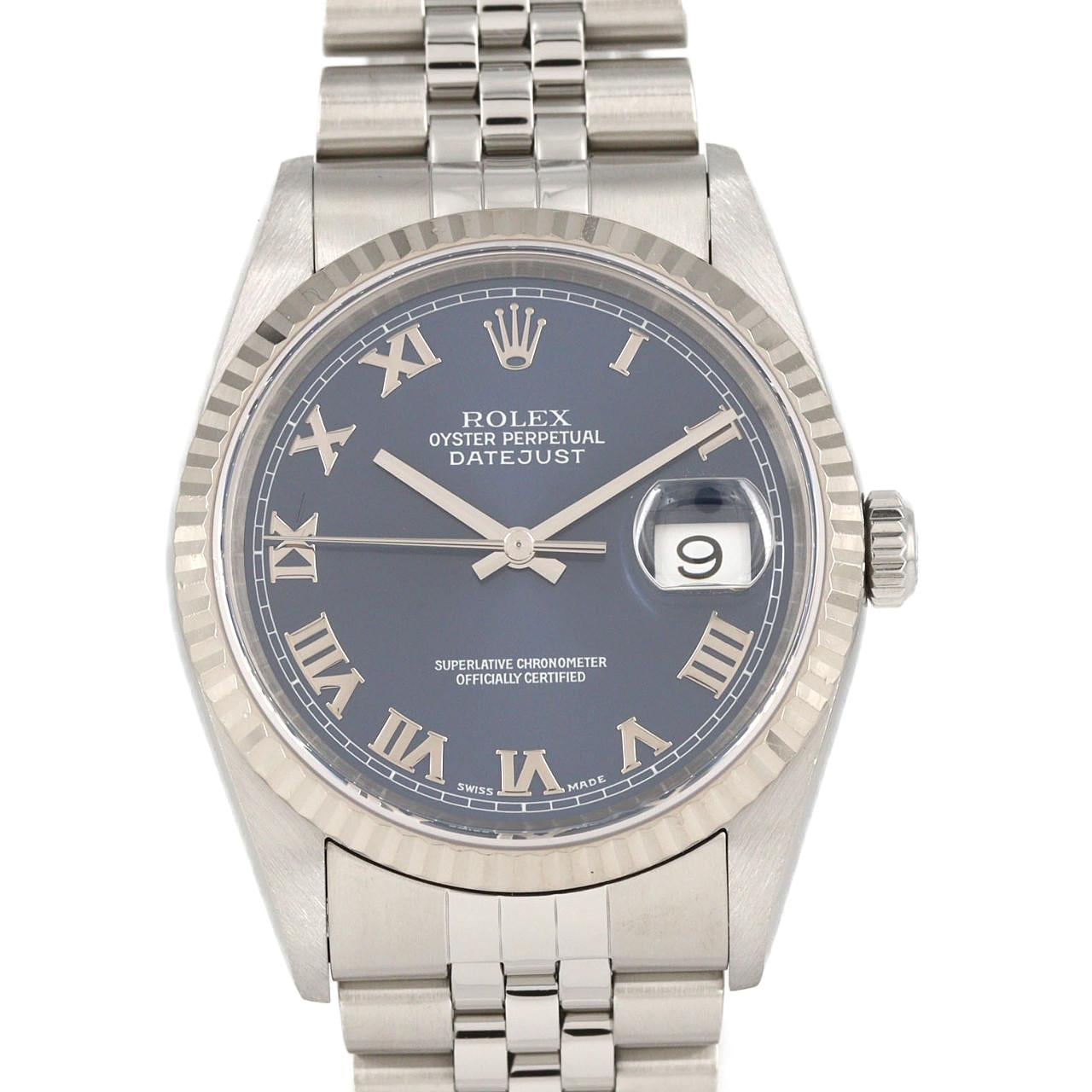 ロレックス デイトジャスト 16234 SSxWG 自動巻 K番