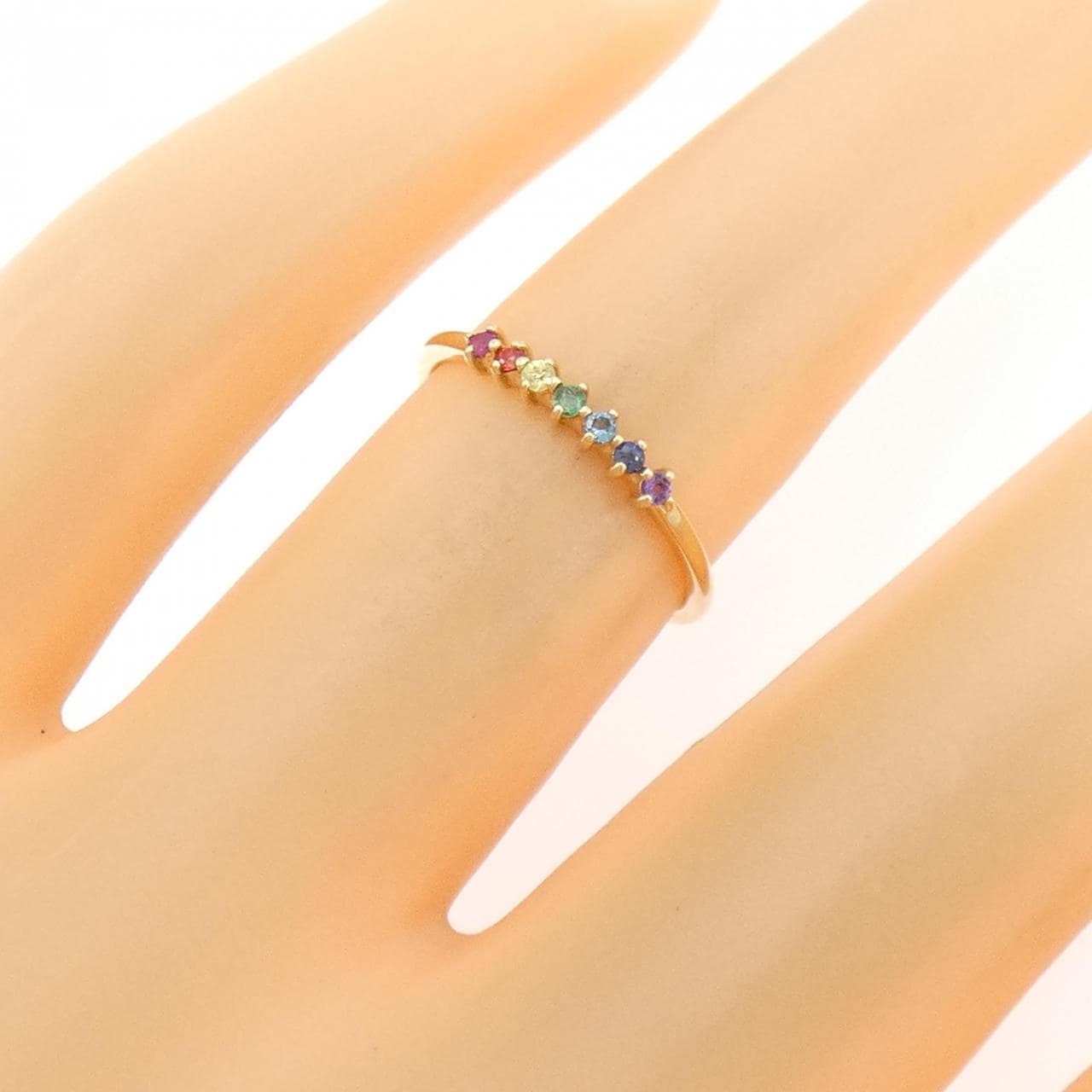 エテ カラーストーン リング