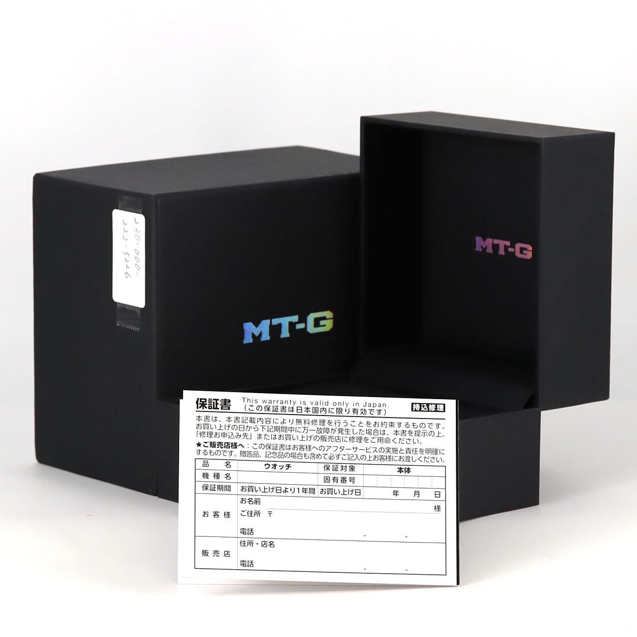 カシオ G-SHOCK･MT-G 電波時計 MTG-B2000YR-1AJR その他 ソーラークォーツ