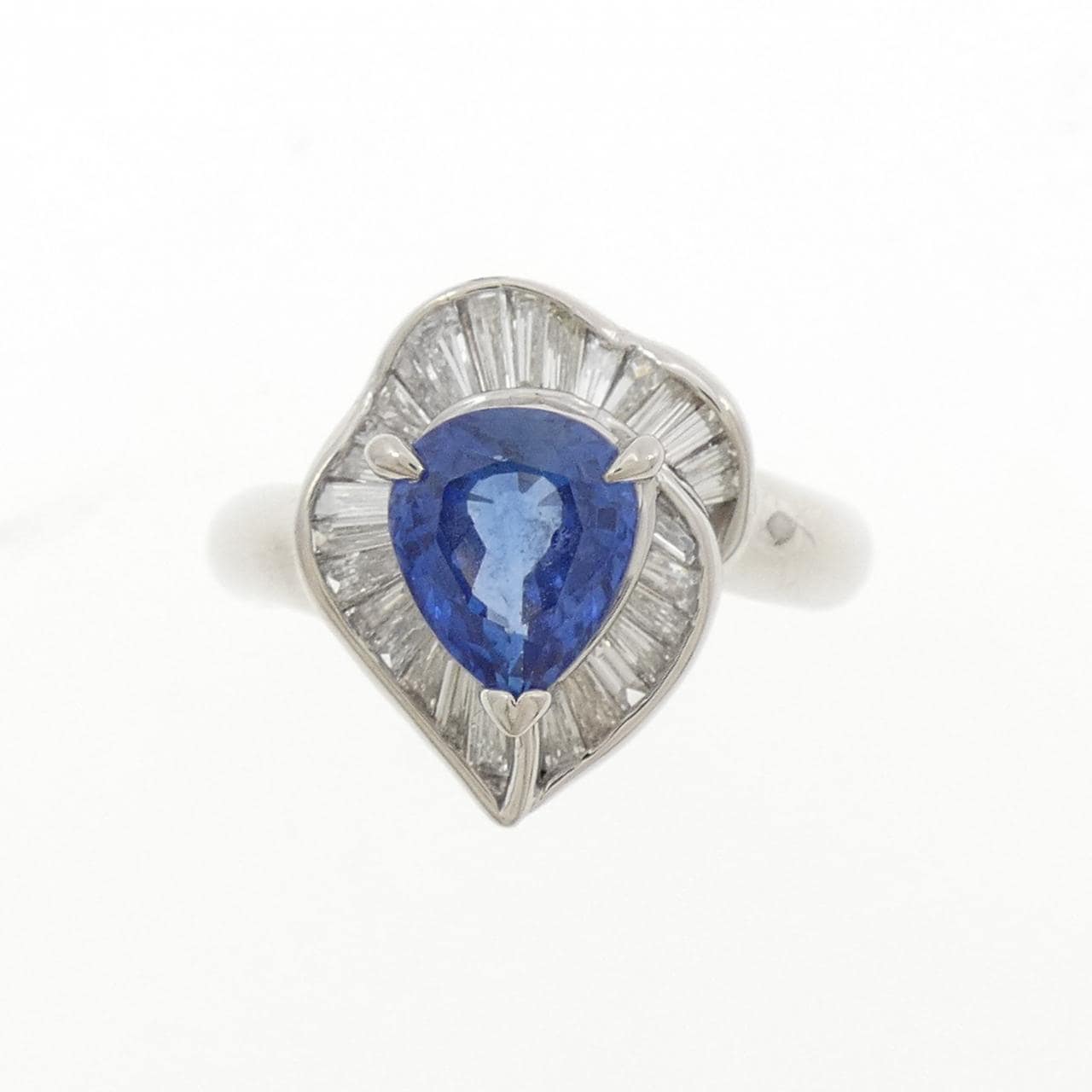 PT900 Sapphire Ring 1.28CT