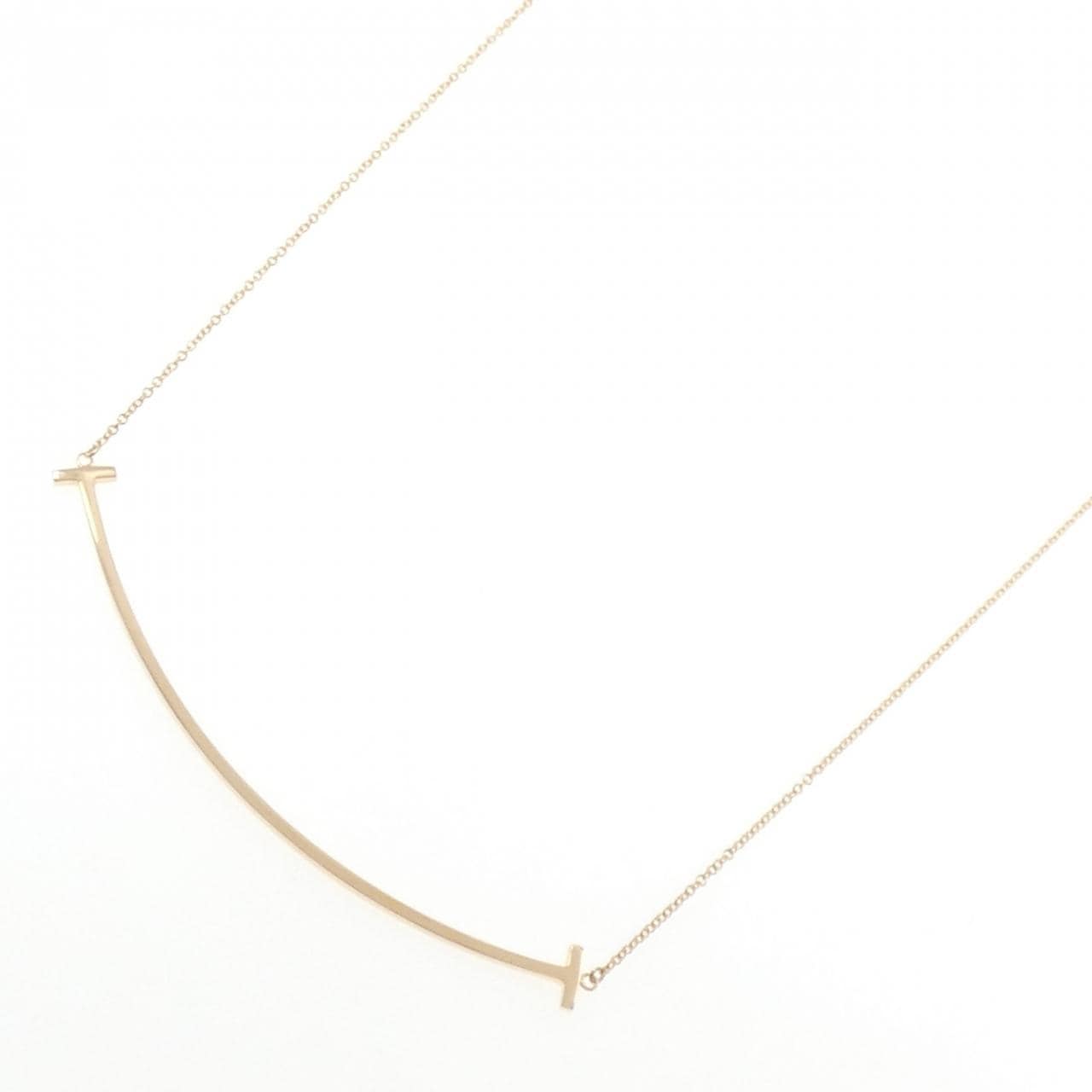 ティファニー Tスマイル ラージ ネックレス