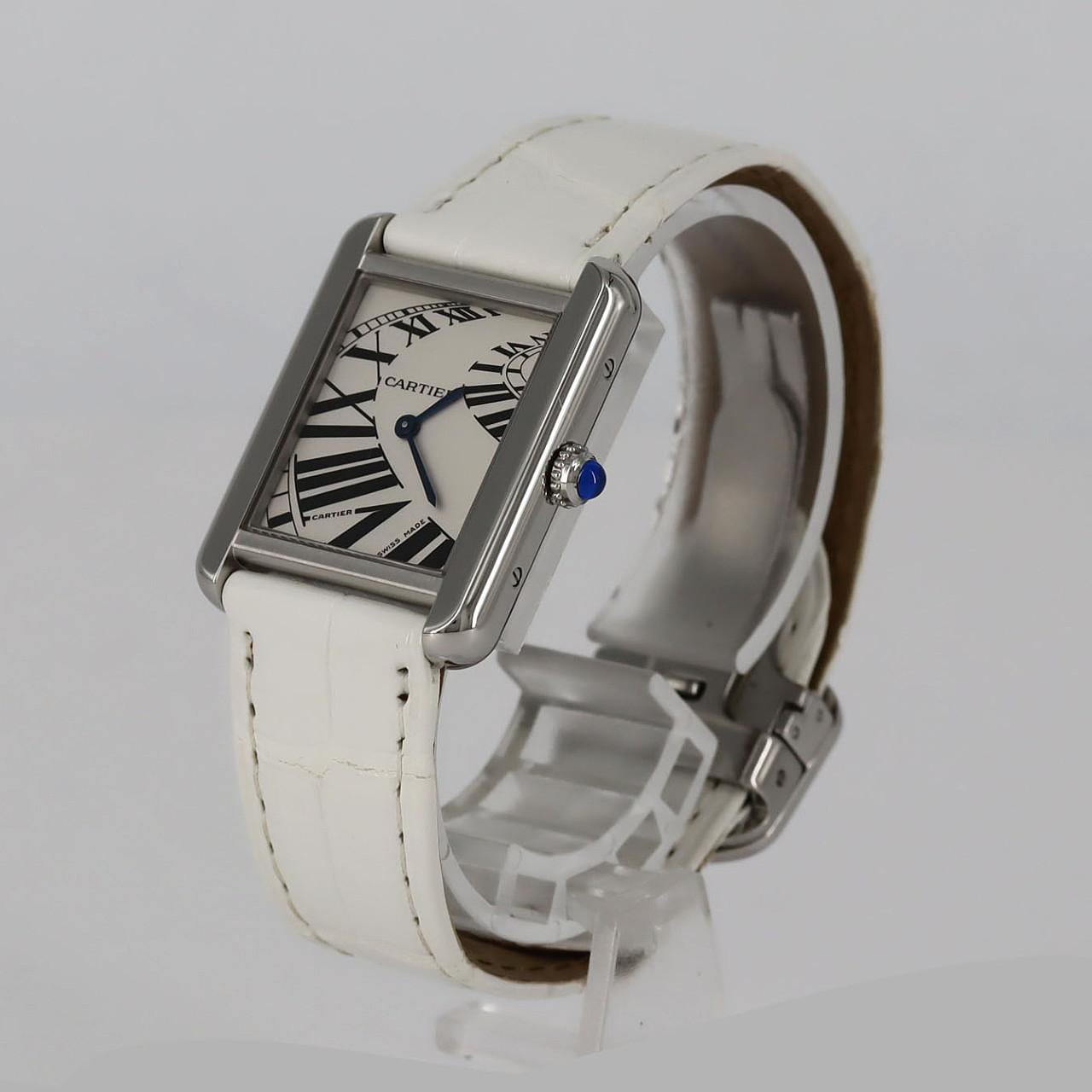 カルティエ タンクソロ･インデックスアニメーションSM W5200018 SS クォーツ