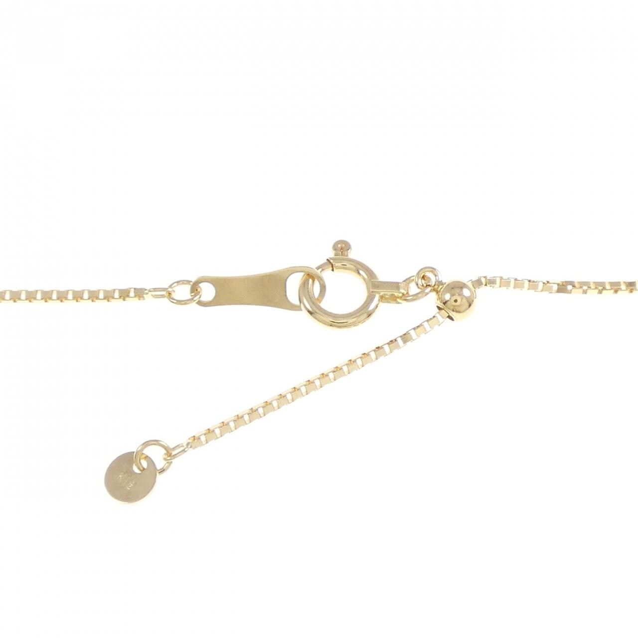K18YG ダイヤモンド ネックレス 0.23CT