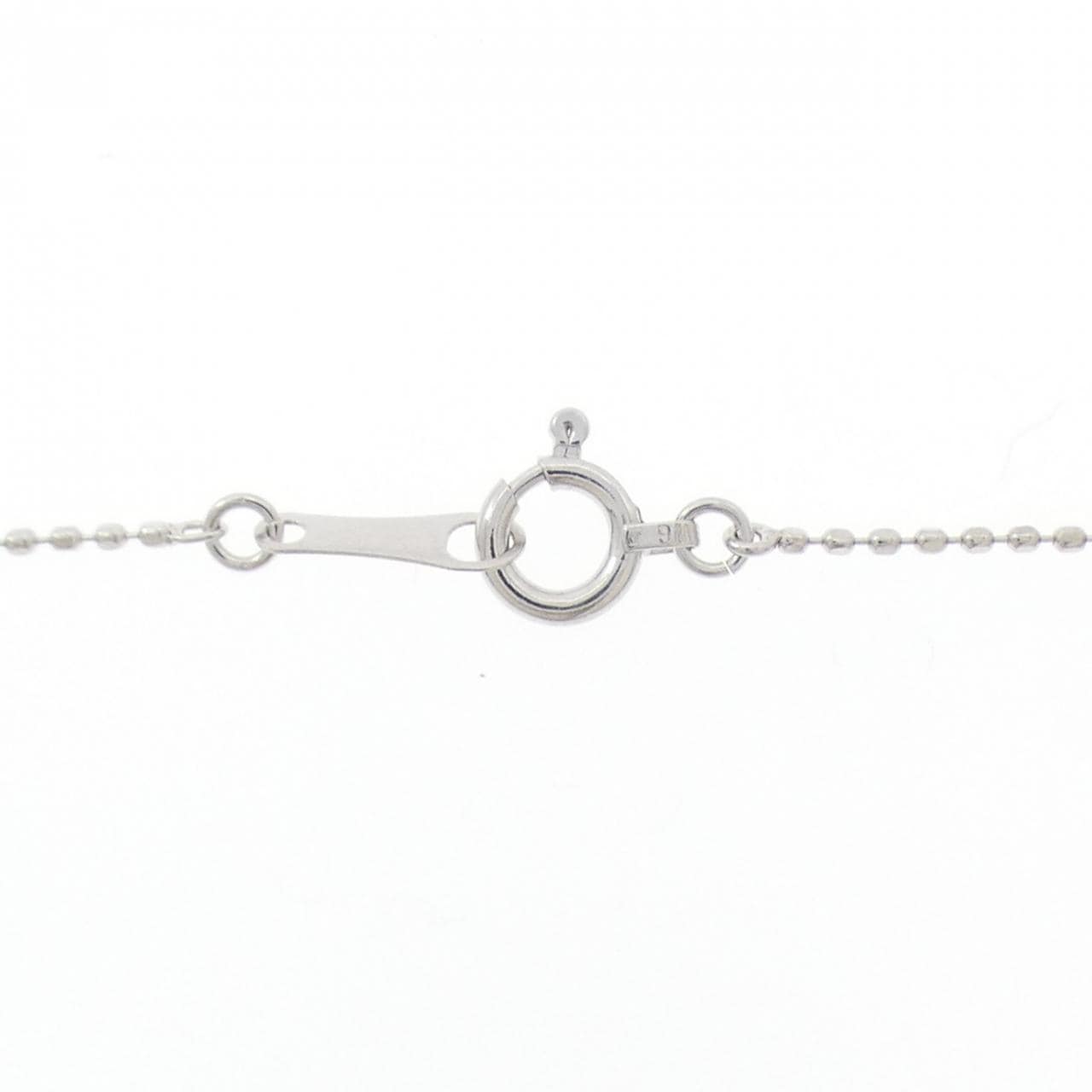 Pt900/K18WG ダイヤモンド ネックレス 0.51CT