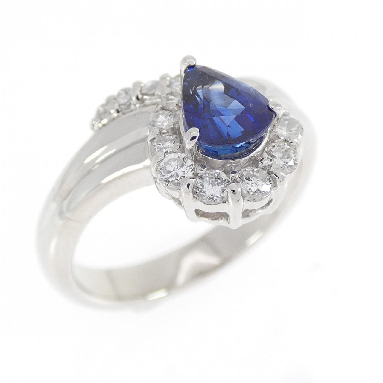PT900 サファイヤ リング 0.78CT