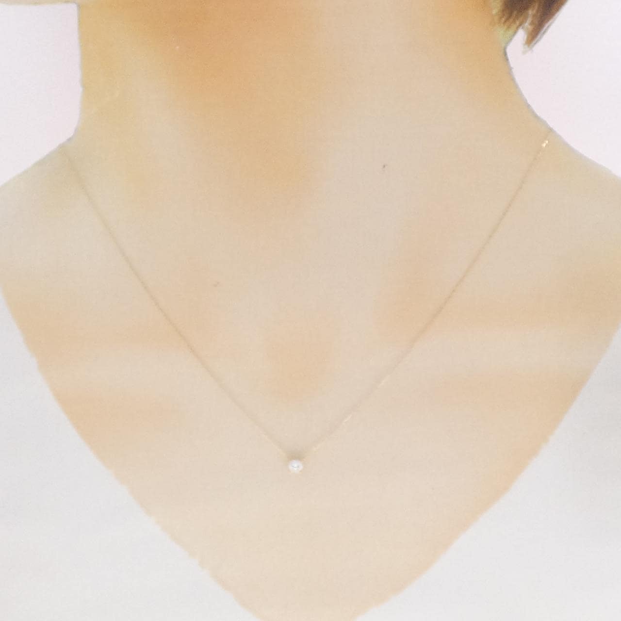 K10YG ダイヤモンド ネックレス 0.15CT