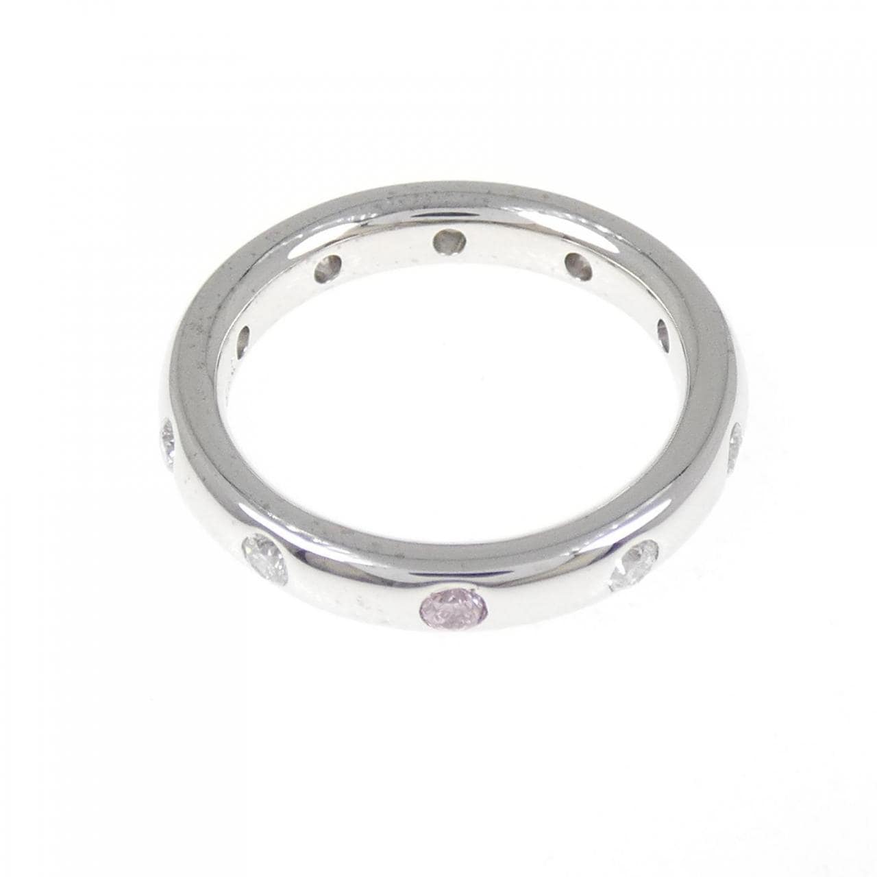 K18WG ダイヤモンド リング 0.37CT