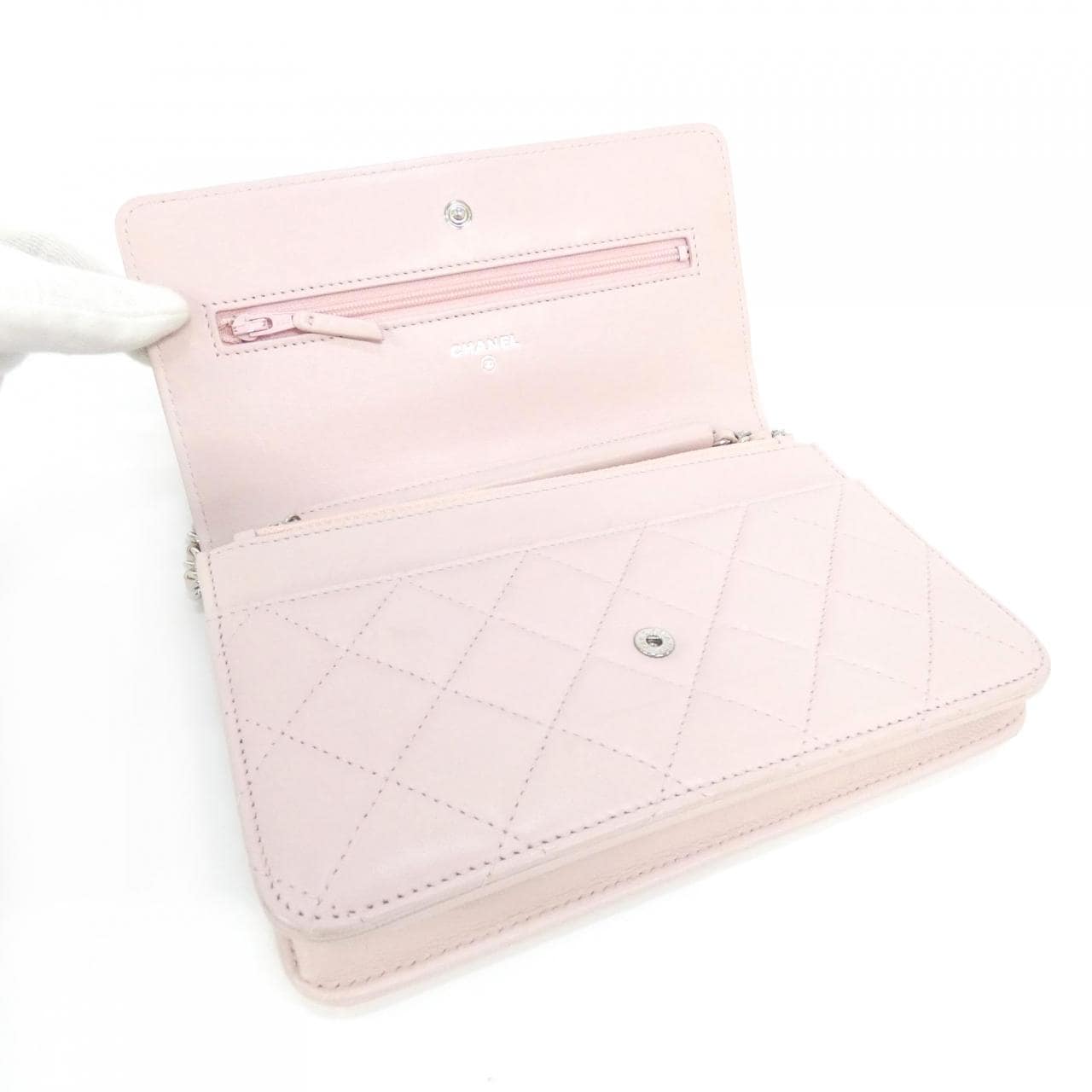 シャネル タイムレスクラシック ライン 33814 チェーンウォレット