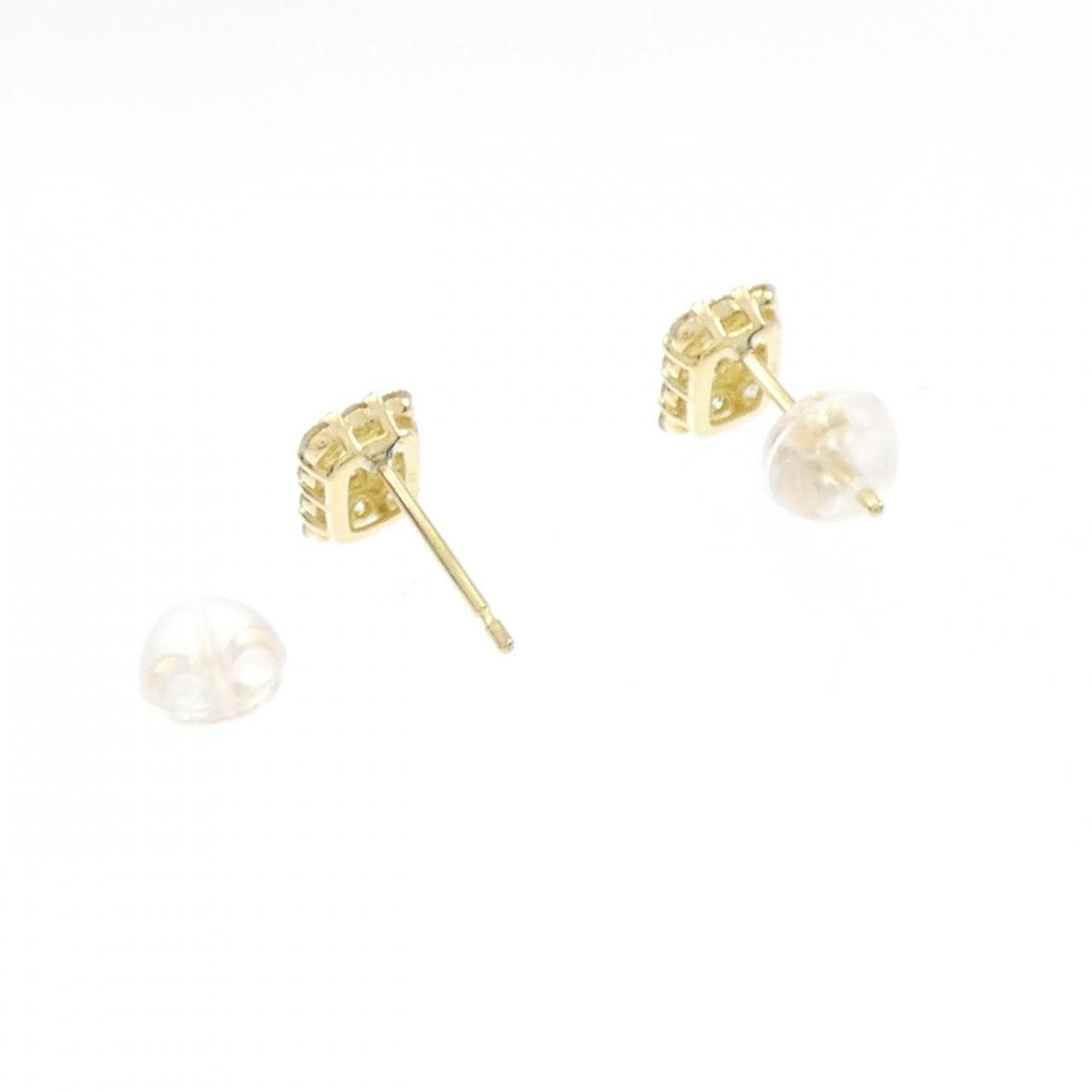 【新品】K18YG ダイヤモンド ピアス 0.40CT