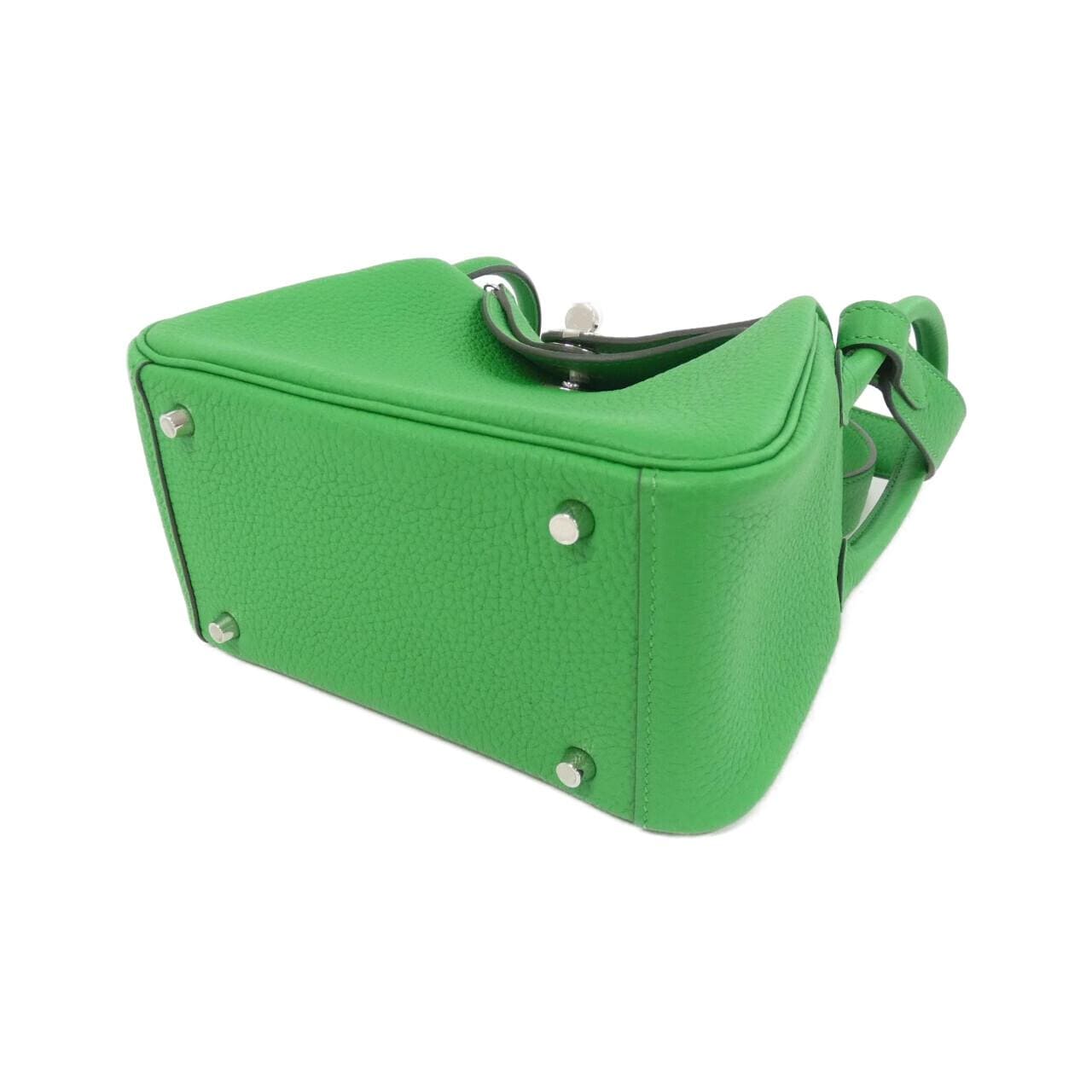 [未使用品] HERMES Lindy 2 MINI 085956CK 單肩包