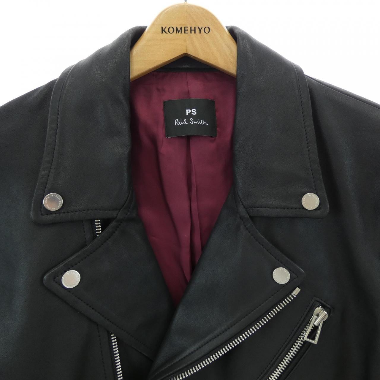 ピーエスポールスミス PS Paul Smith 202128 レザーライダースジャケット