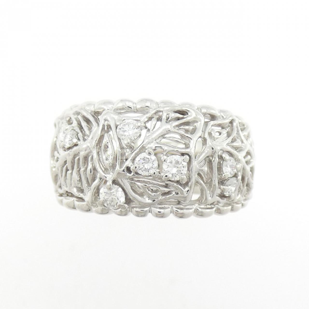 PT950 ダイヤモンド リング 0.33CT