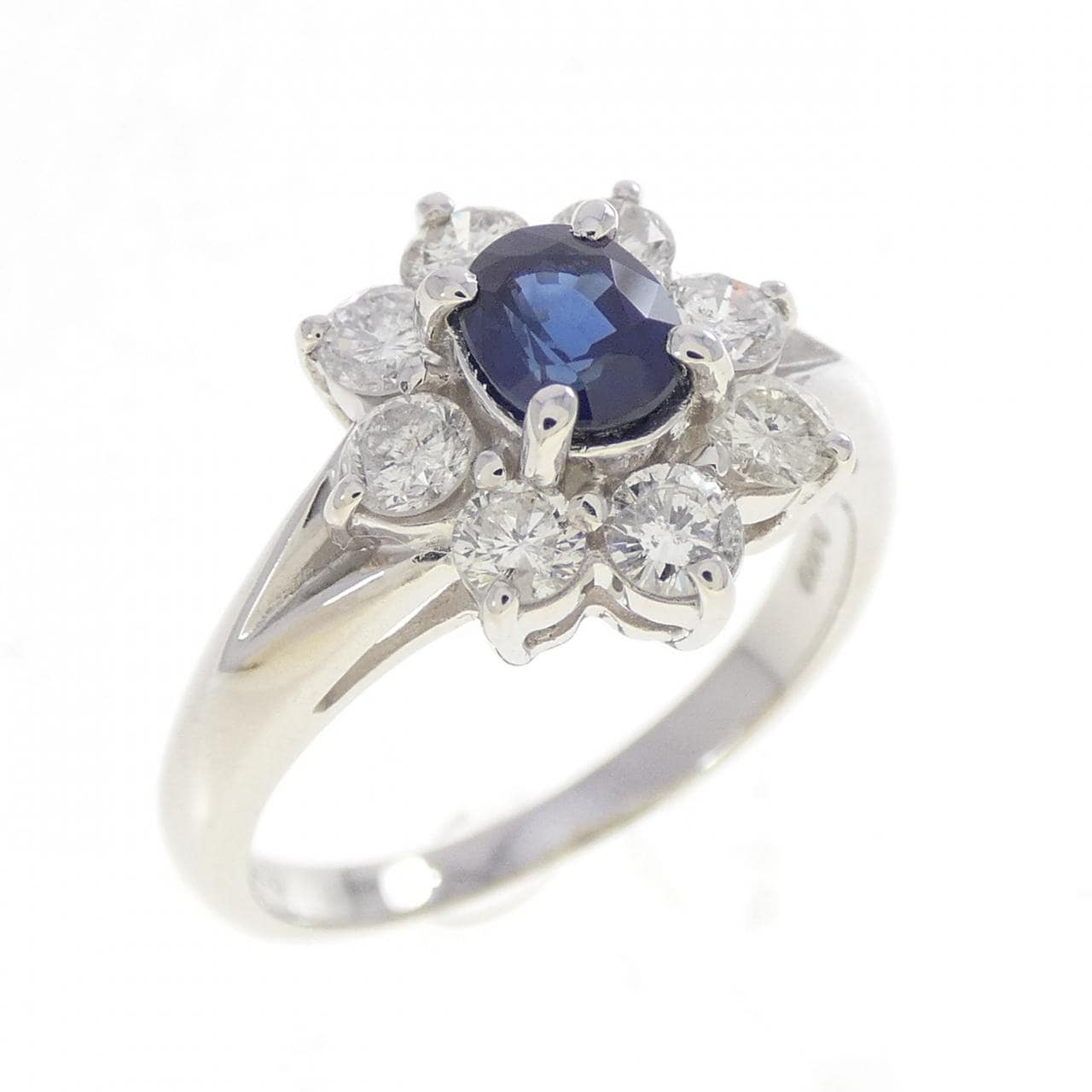 PT900 サファイヤ リング 0.51CT
