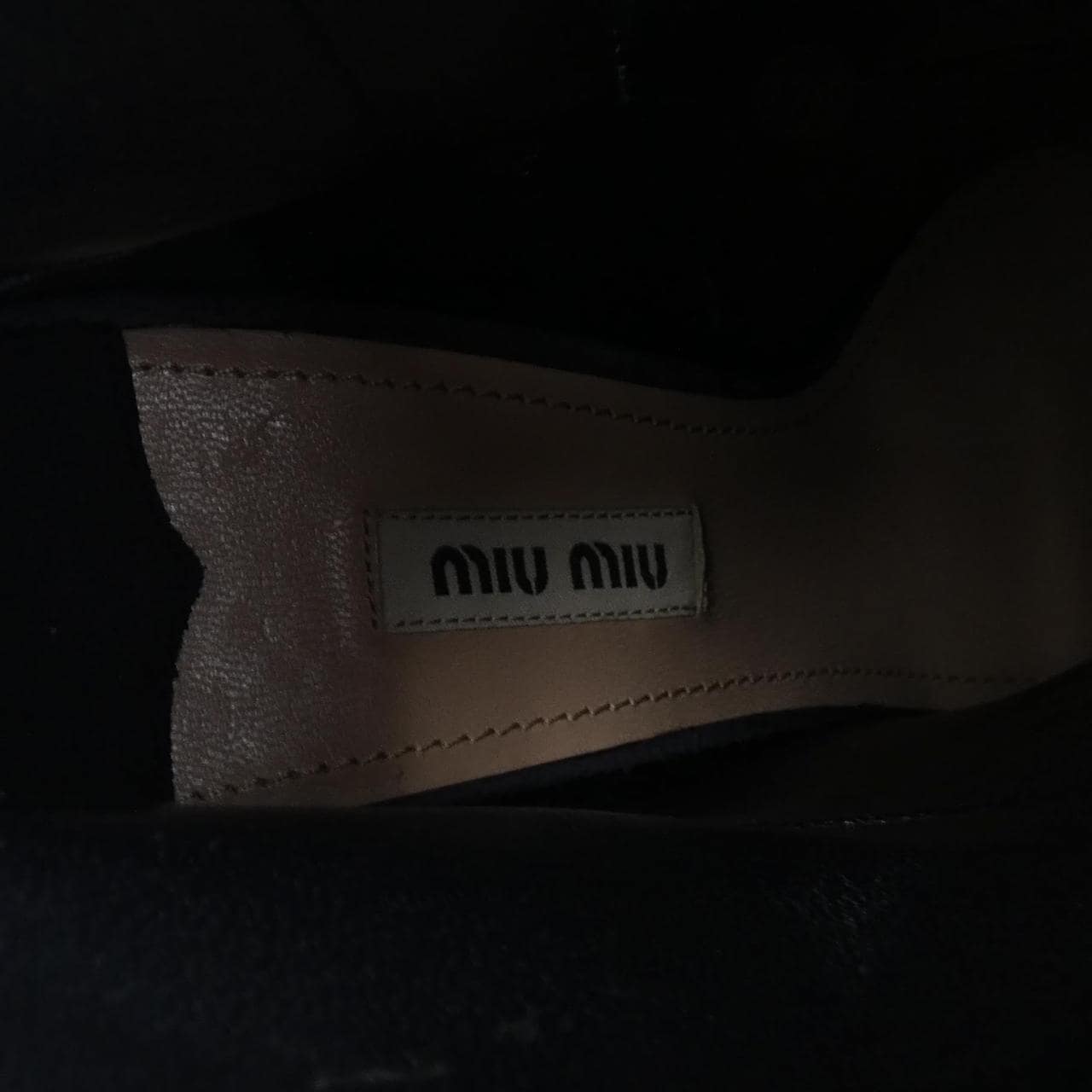 ミュウミュウ MIU MIU ブーツ