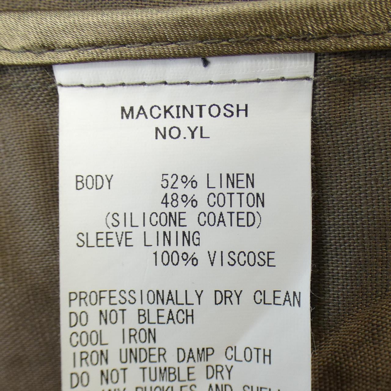 マッキントッシュ MACKINTOSH トレンチコート