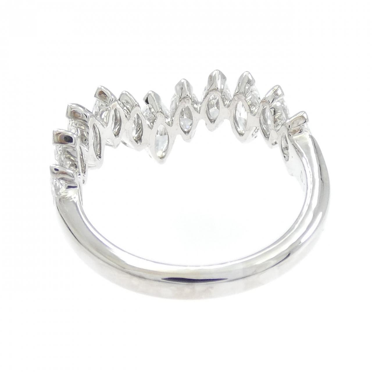 750WG ダイヤモンド リング 1.70CT