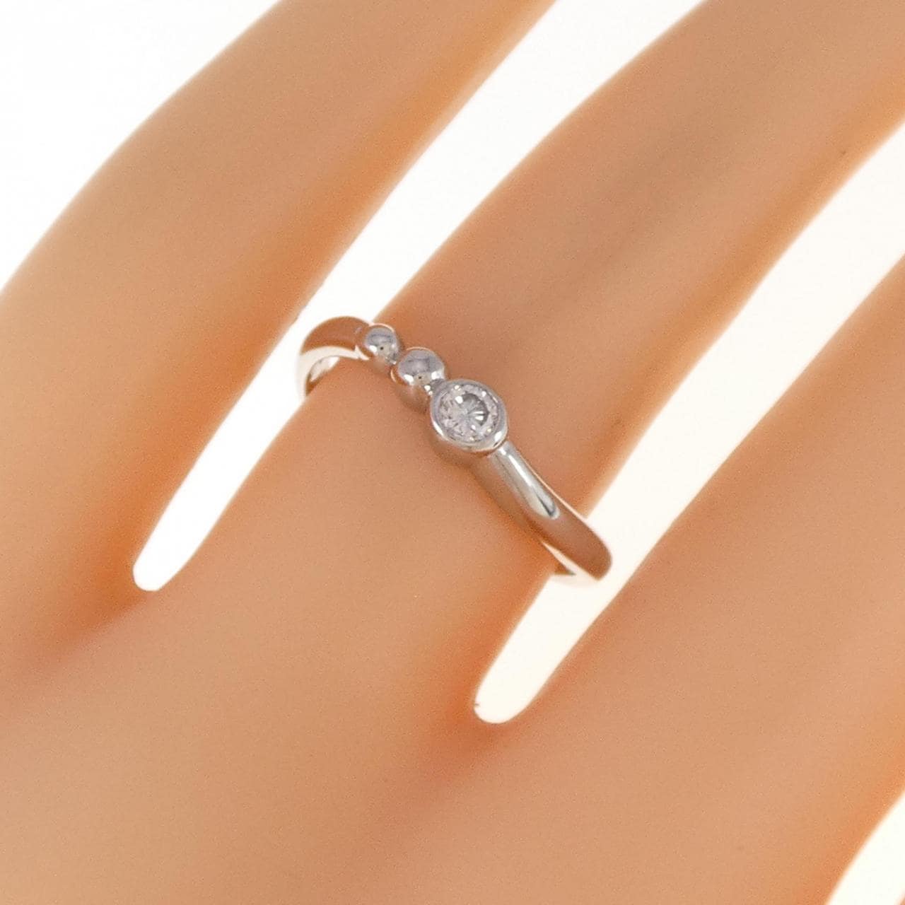 PT ダイヤモンド リング 0.08CT
