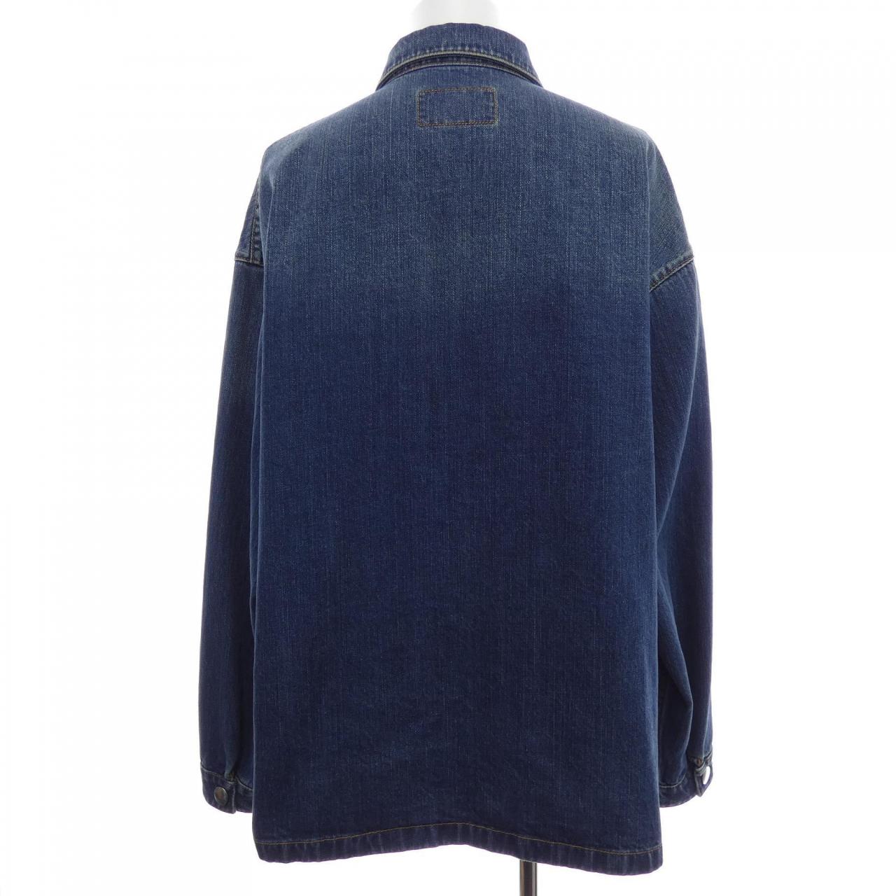 プラダ PRADA トライアングルロゴ GEC066 S212 14EF デニムジャケット