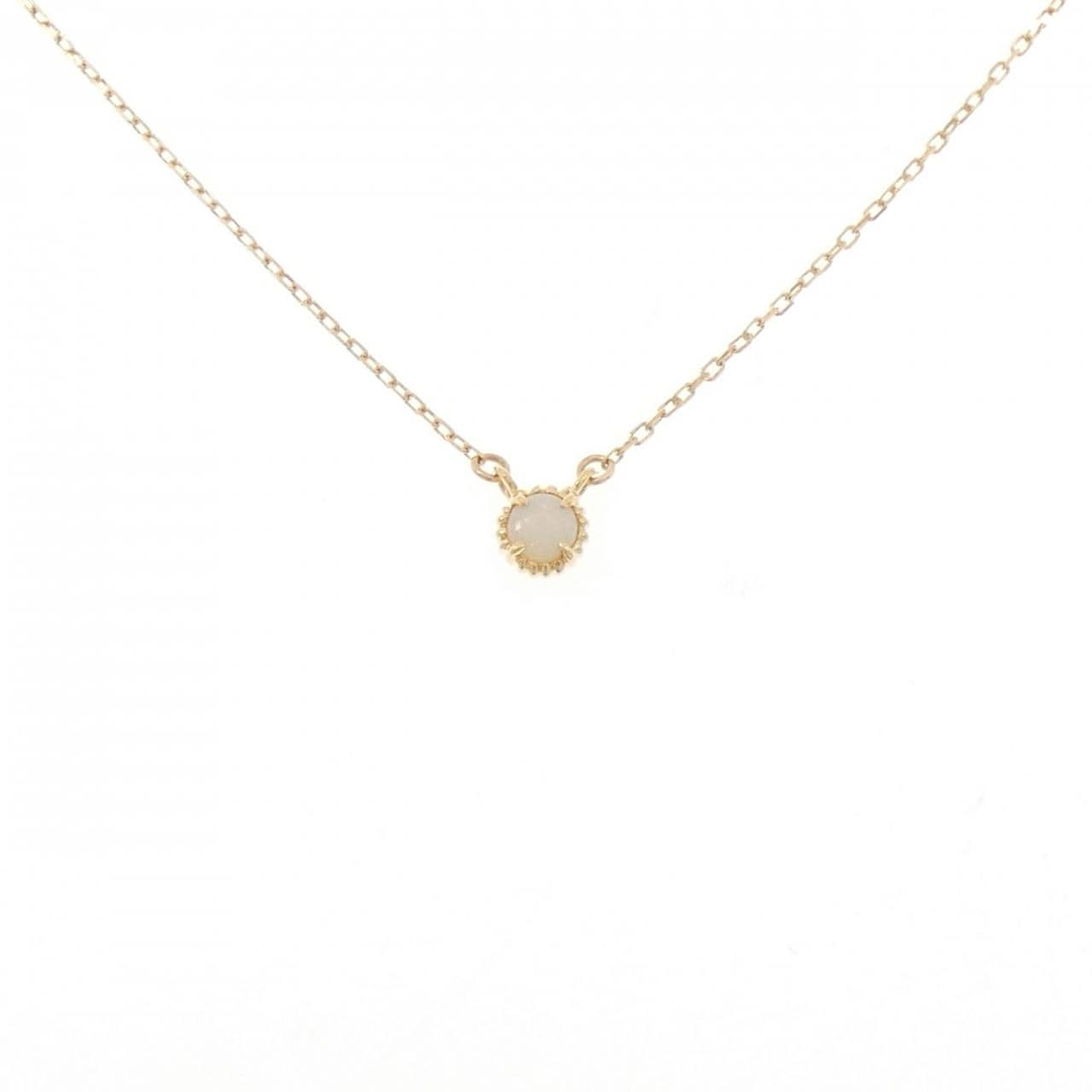 4゜C オパール ネックレス