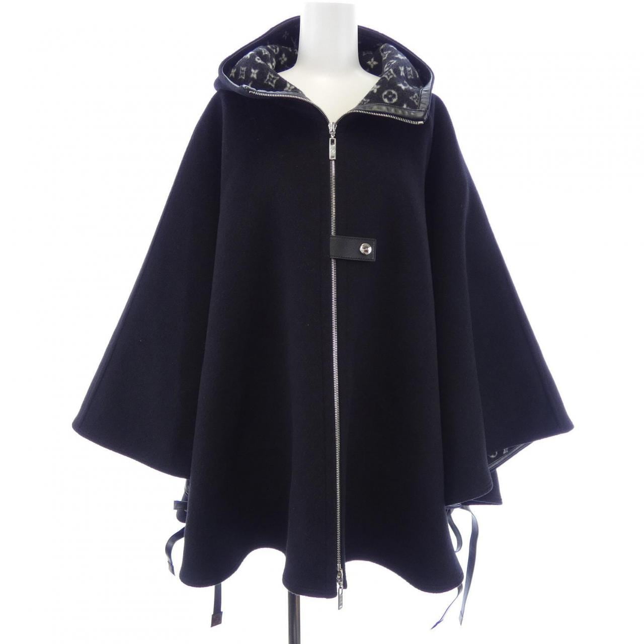 ルイヴィトン LOUIS VUITTON フーデッドケープ FICO17QWE ケープ