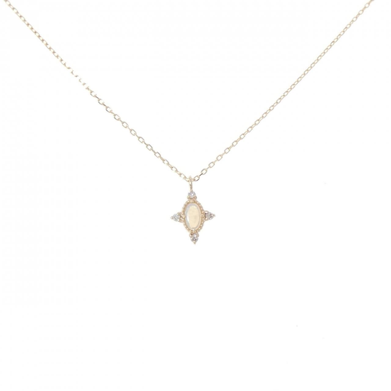 K10YG オパール ネックレス