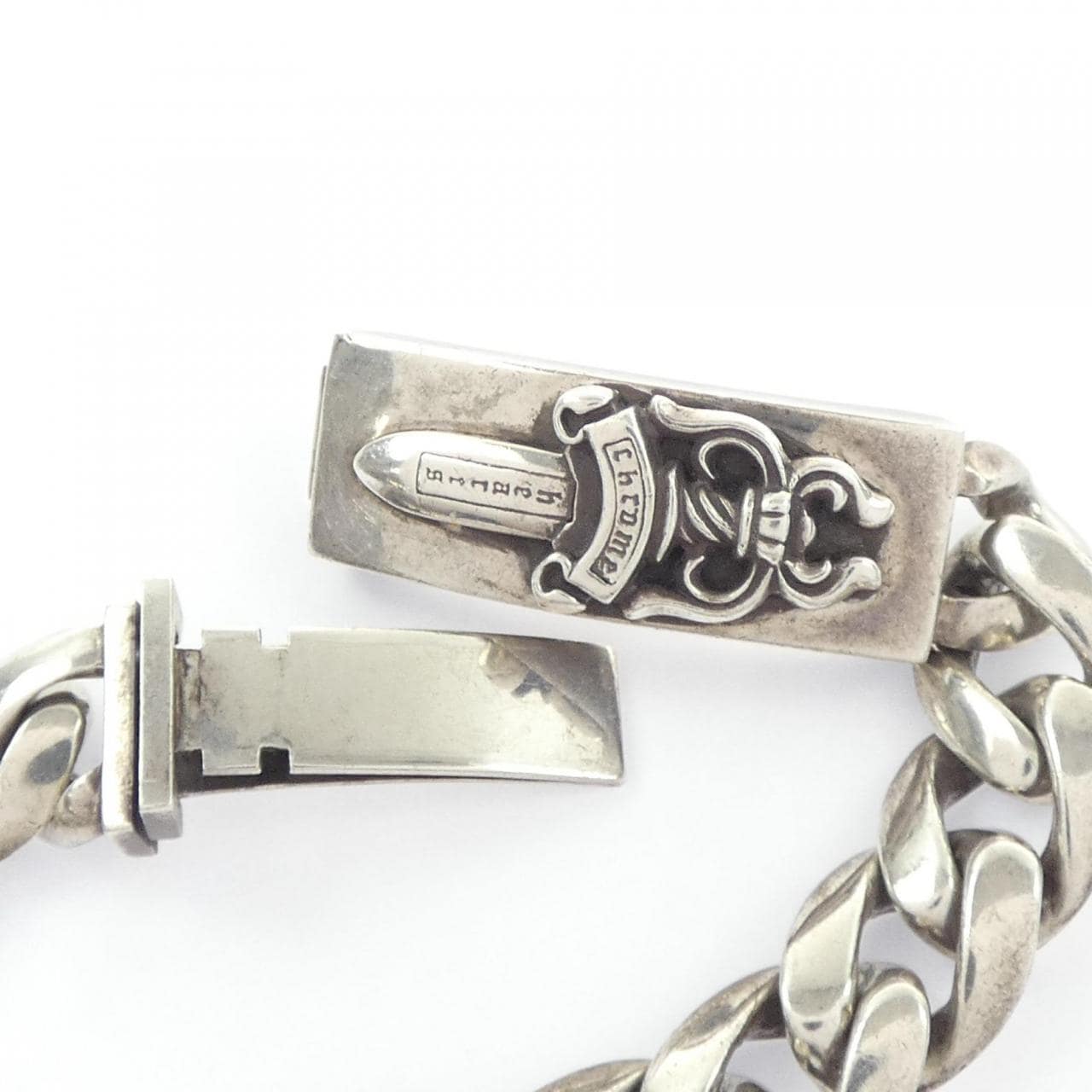 クロムハーツ CHROME HEARTS ID L13 DAGGER LINK CLASSIC 200033442SLVL13055 BRACELET