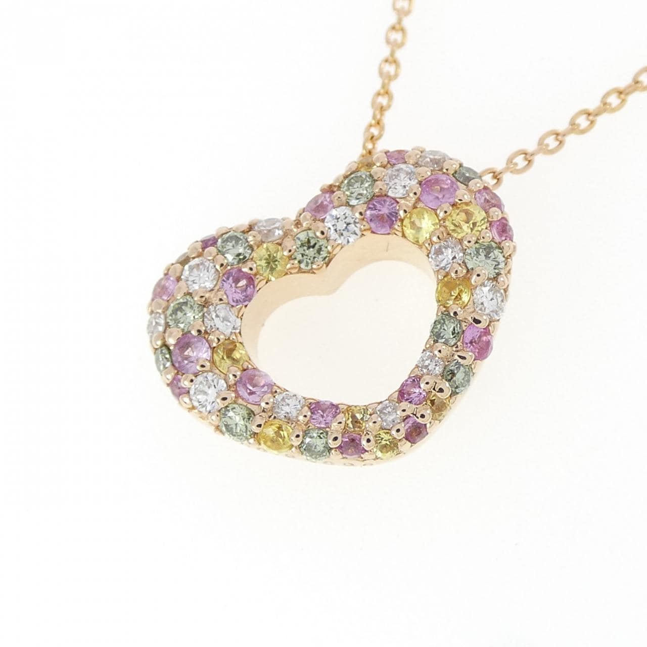 ポンテヴェキオ サファイヤ ネックレス 0.26CT