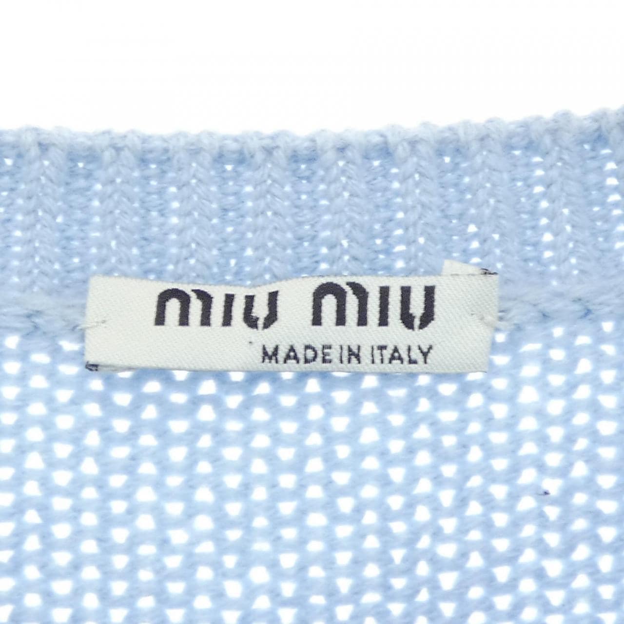 ミュウミュウ MIU MIU MMC010 1MN6 カーディガン