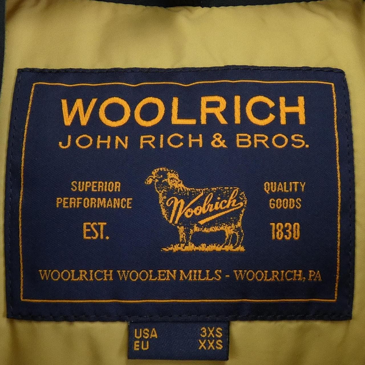 WOOL RICH WOOLEN MIL ダウンコート