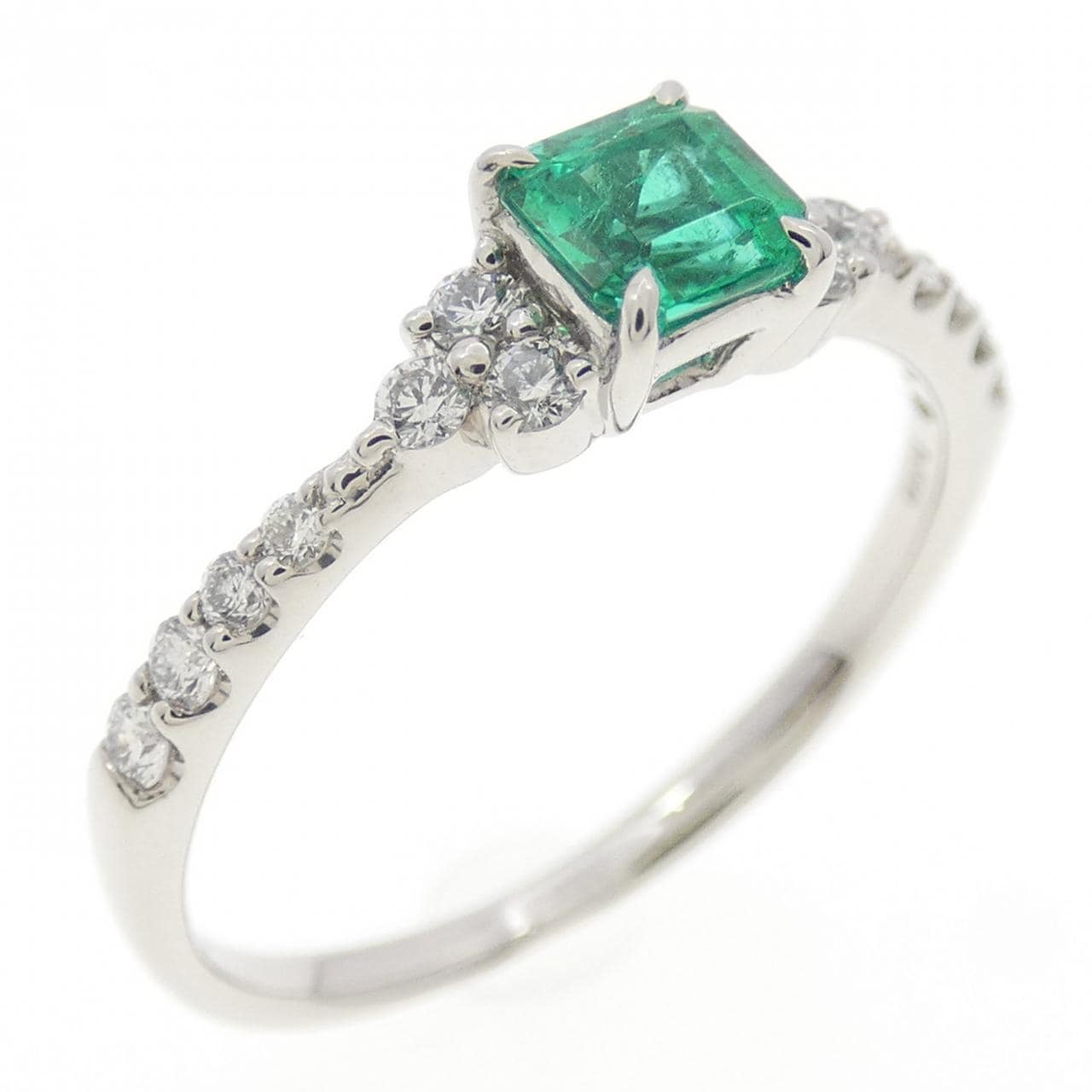 PT900 エメラルド リング 0.27CT