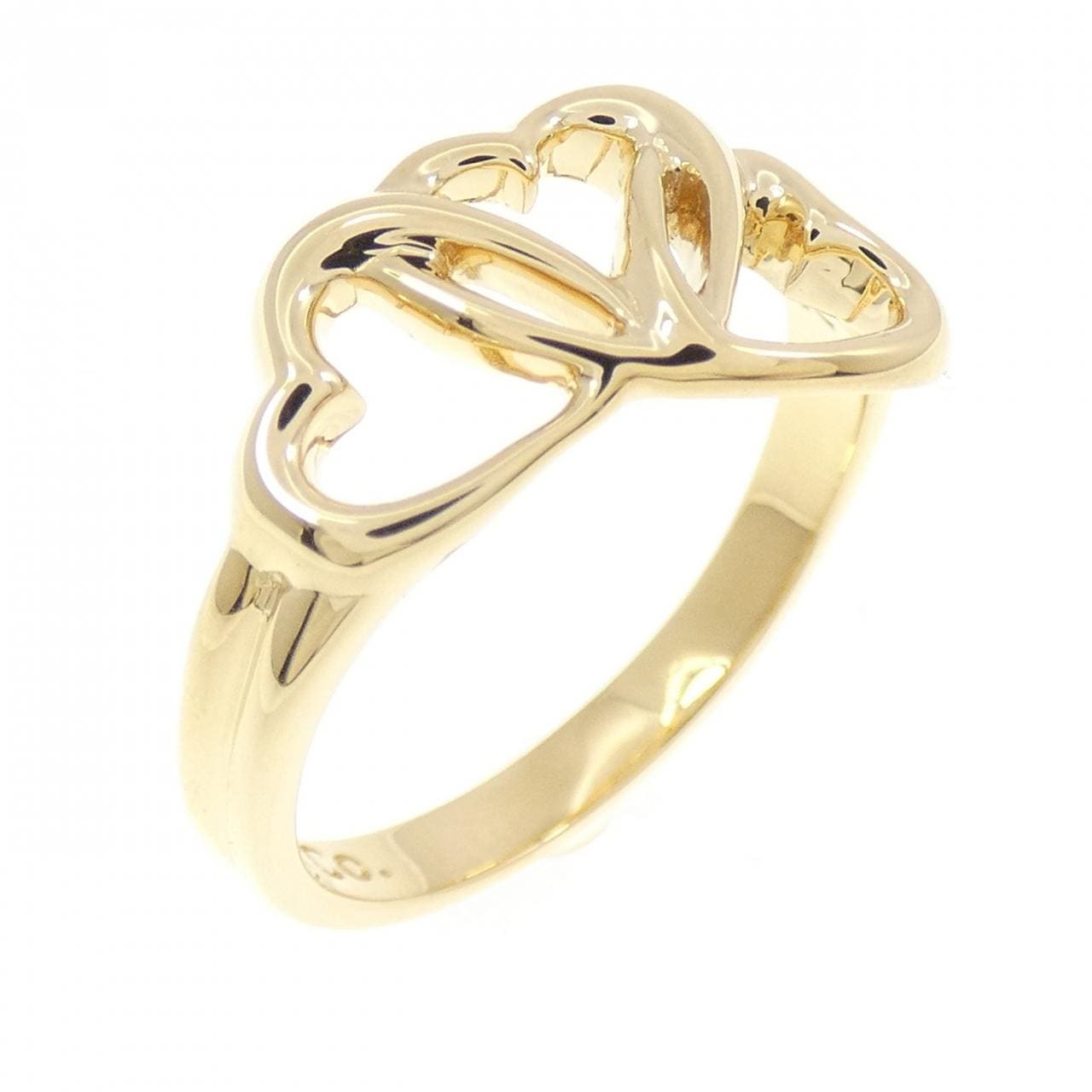 ティファニー トリプルハート リング