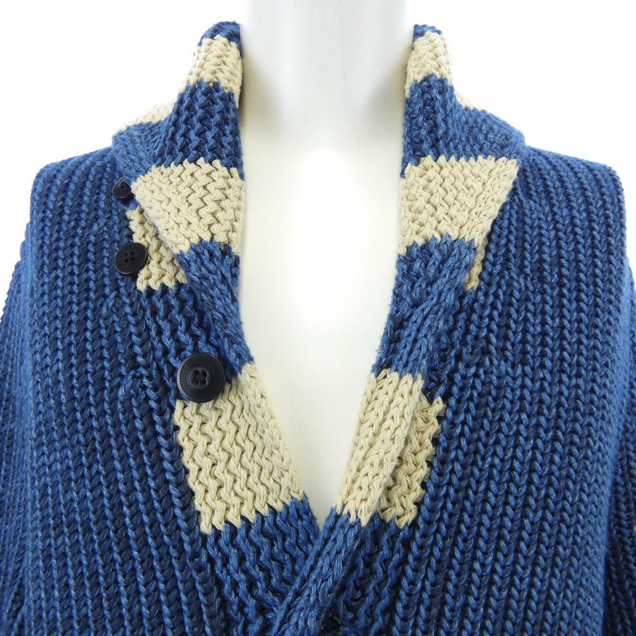 ダブルアールエル RRL カーディガン