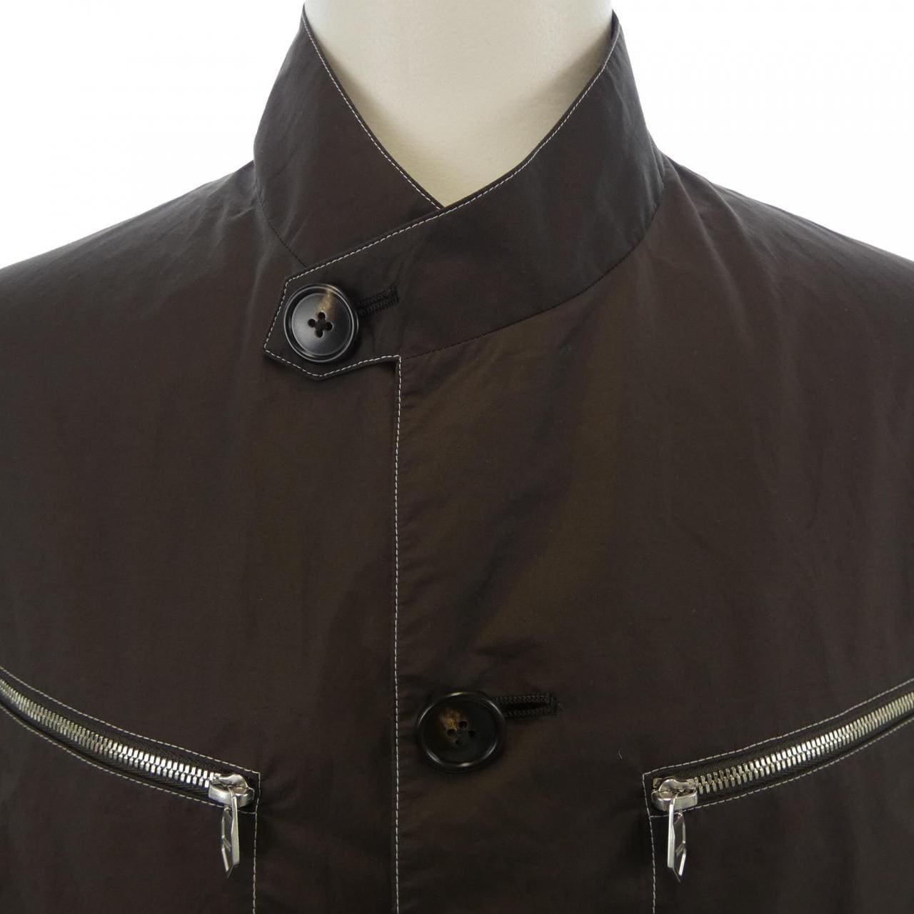 エルメス HERMES リヴ ゴーシュ ストレートカラー 654308HJ ジャケット