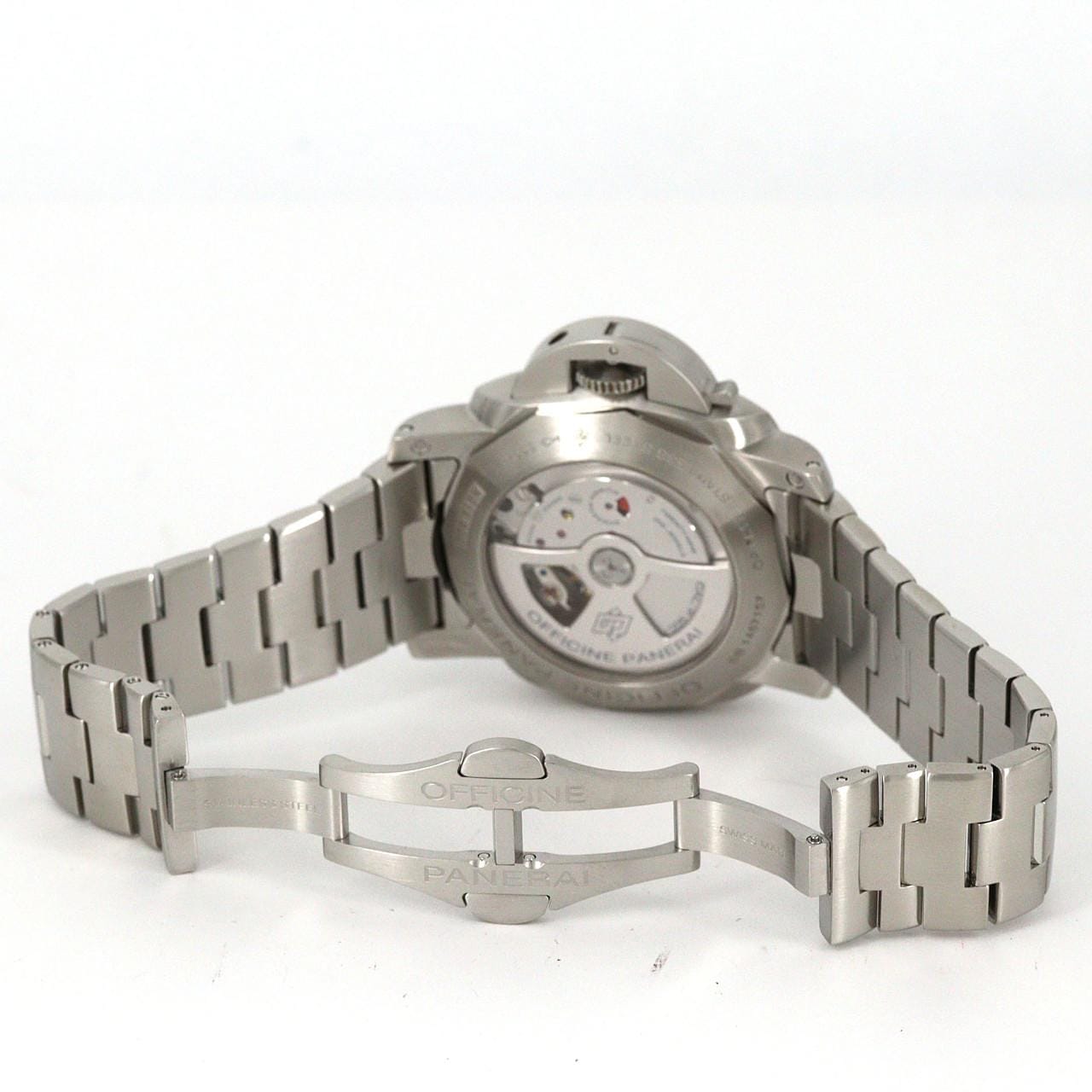 パネライ ルミノール1950 3DAYS GMTパワーリザーブ PAM00329 SS 自動巻